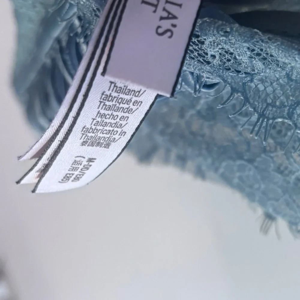 Victoria Secret Sage green Corset top Size: Medium DD (34D 34DD 36D 36DD) - Picture 6 of 7